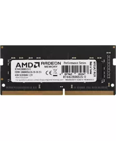 Купить Модуль памяти AMD 4Gb DDR4 SODIMM  CL16 [R744G2606S1S-U], изображение 5 в компании Зеон