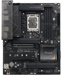 Купить Материнская плата Asus PROART B760-CREATOR D4 LGA1700 Intel B760 4xDDR4 ATX AC97 8ch(7.1) 1 x 2.5Gigabit + Gigabit Ethernet RAID+HDMI+DP в компании Зеон