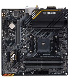 Купить Материнская плата Asus TUF GAMING A520M-PLUS WIFI AM4 AMD A520 PCI-E Dsub+ HDMI+DP GbLAN+WiFi+BT SATA MicroATX 4DDR4 RTL, изображение 6 в компании Зеон