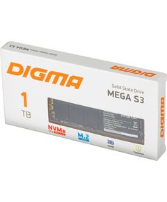 Купить SSD-накопитель Digma 1Tb Mega S3 PCIe 3.0 x4 M.2 2280 [DGSM3001TS33T], изображение 6 в компании Зеон