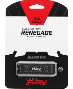 Купить SSD-накопитель Kingston 4Tb Fury Renegade PCIe 4.0 x4 M.2 2280 [SFYRD/4000G], изображение 3 в компании Зеон