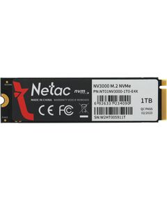 Купить SSD-накопитель Netac 1Tb NV3000 PCIe 3.0 x4 M.2 2280 [NT01NV3000-1T0-E4X], изображение 3 в компании Зеон