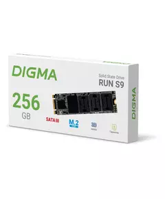 Купить SSD-накопитель Digma 256Gb Run S9 SATA-III M.2 2280 [DGSR1256GS93T], изображение 8 в компании Зеон