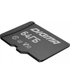 Купить Карта памяти microSDXC Digma 64Gb CARD30 V30 + адаптер [DGFCA064A03] в компании Зеон