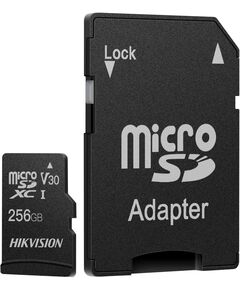 Купить Карта памяти microSDXC Hikvision 256Gb C1 V30 + адаптер [HS-TF-C1(STD)/256G/ADAPTER], изображение 2 в компании Зеон