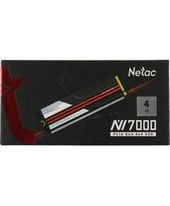 Купить SSD-накопитель Netac 4Tb NV7000 PCIe 4.0 x4 M.2 2280 [NT01NV7000-4T0-E4X], изображение 5 в компании Зеон