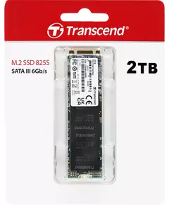 Купить SSD-накопитель Transcend 2Tb 825S SATA-III M.2 2280 0.3 DWPD [TS2TMTS825S], изображение 2 в компании Зеон