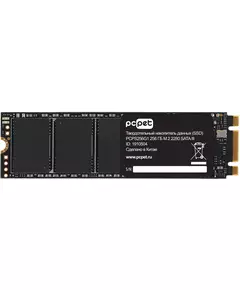 Купить SSD-накопитель PC Pet 256Gb SATA-III M.2 2280 OEM [PCPS256G1], изображение 2 в компании Зеон