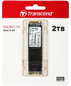 Купить SSD-накопитель Transcend 2Tb 115S PCIe 3.0 x4 M.2 2280 0.2 DWPD [TS2TMTE115S], изображение 3 в компании Зеон