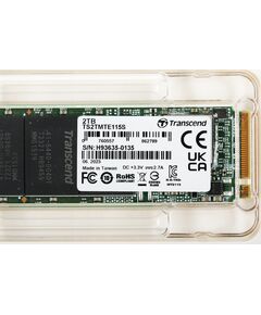 Купить SSD-накопитель Transcend 2Tb 115S PCIe 3.0 x4 M.2 2280 0.2 DWPD [TS2TMTE115S], изображение 2 в компании Зеон