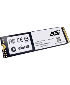 Купить SSD-накопитель AGI 1Tb PCIe 4.0 x4 M.2 2280 [AGI1T0G43AI818], изображение 4 в компании Зеон