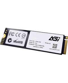 Купить SSD-накопитель AGI 1Tb PCIe 4.0 x4 M.2 2280 [AGI1T0G43AI818], изображение 2 в компании Зеон