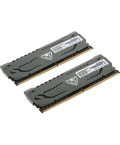 Купить Оперативная память Patriot Viper Steel Gaming 16Gb Kit 2x8Gb DDR4 3733MHz PC4-29800 CL17 DIMM 288-pin 1.35В single rank с радиатором RTL [PVS416G373C7K], изображение 4 в компании Зеон