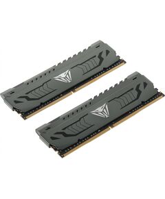 Купить Оперативная память Patriot Viper Steel Gaming 16Gb Kit 2x8Gb DDR4 3733MHz PC4-29800 CL17 DIMM 288-pin 1.35В single rank с радиатором RTL [PVS416G373C7K], изображение 3 в компании Зеон