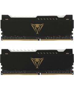 Купить Оперативная память Patriot Viper Steel RGB Gaming 16Gb Kit 2x8Gb DDR4 3200MHz PC4-25600 CL18 DIMM 288-pin 1.35В dual rank с радиатором RTL [PVSR416G320C8K] в компании Зеон