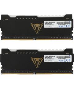 Купить Оперативная память Patriot Viper Steel RGB Gaming 16Gb Kit 2x8Gb DDR4 3200MHz PC4-25600 CL18 DIMM 288-pin 1.35В dual rank с радиатором RTL [PVSR416G320C8K], изображение 3 в компании Зеон