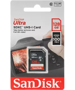 Купить Карта памяти SDXC SanDisk 128Gb Ultra [SDSDUNR-128G-GN3IN], изображение 3 в компании Зеон