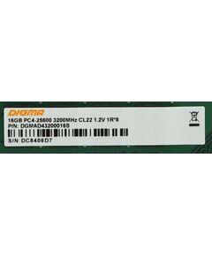 Купить Оперативная память Digma 16Gb DDR4 3200MHz PC4-25600 CL22 DIMM 288-pin 1.2В single rank RTL [DGMAD43200016S], изображение 6 в компании Зеон