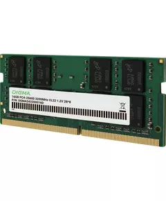 Купить Модуль памяти Digma 16Gb DDR4 3200MHz PC4-25600 CL22 SO-DIMM 260-pin 1.2В dual rank RTL [DGMAS43200016D], изображение 5 в компании Зеон