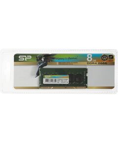 Купить Модуль памяти Silicon Power 8Gb DDR4 2666MHz PC4-21300 CL19 SO-DIMM 260-pin 1.2В single rank RTL [SP008GBSFU266B02] в компании Зеон