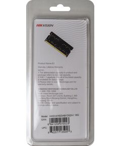 Купить Модуль памяти Hikvision 16Gb DDR4 2666MHz PC4-21300 CL19 SO-DIMM 260-pin 1.2В RTL [HKED4162DAB1D0ZA1 16G], изображение 2 в компании Зеон