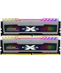 Купить Оперативная память Silicon Power Xpower Turbine RGB Gaming 16Gb Kit 2x8Gb DDR4 3600MHz PC4-28800 CL18 DIMM 288-pin 1.35В kit single rank с радиатором RTL [SP016GXLZU360BDB], изображение 5 в компании Зеон