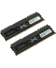 Купить Оперативная память Silicon Power Xpower Turbine RGB Gaming 16Gb Kit 2x8Gb DDR4 3600MHz PC4-28800 CL18 DIMM 288-pin 1.35В kit single rank с радиатором RTL [SP016GXLZU360BDB], изображение 2 в компании Зеон