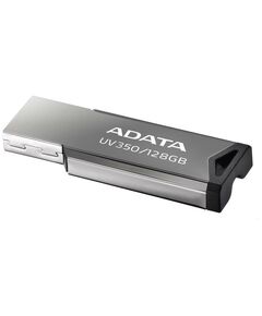 Купить Флеш-диск AData 128Gb UV350 USB3.0 серебристый [AUV350-128G-RBK], изображение 2 в компании Зеон