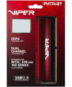 Купить Оперативная память Patriot Viper 4 64Gb Kit 2x32Gb DDR4 3600MHz PC4-28800 CL18 DIMM 288-pin 1.35В с радиатором RTL [PV464G360C8K], изображение 8 в компании Зеон