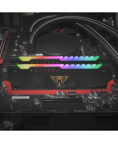 Купить Оперативная память Patriot Viper Steel RGB Gaming 64Gb Kit 2x32Gb DDR4 3200MHz PC4-25600 CL18 DIMM 288-pin 1.35В dual rank с радиатором RTL [PVSR464G320C8K], изображение 8 в компании Зеон