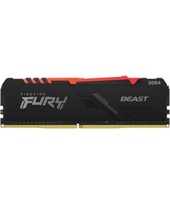 Купить Оперативная память Kingston Fury Beast RGB Gaming 16Gb DDR4 3200MHz PC4-25600 CL16 DIMM 288-pin 1.35В dual rank с радиатором RTL [KF432C16BB12A/16] в компании Зеон