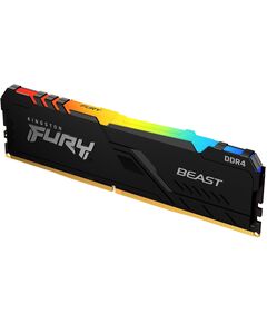 Купить Оперативная память Kingston Fury Beast RGB Gaming 16Gb DDR4 3200MHz PC4-25600 CL16 DIMM 288-pin 1.35В dual rank с радиатором RTL [KF432C16BB12A/16], изображение 2 в компании Зеон