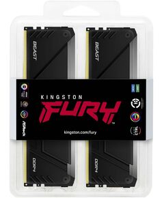 Купить Оперативная память Kingston Fury Beast Black RGB Gaming 128Gb Kit 4x32Gb DDR4 3200MHz PC4-25600 CL16 DIMM 288-pin 1.35В dual rank с радиатором RTL [KF432C16BB2AK4/128], изображение 3 в компании Зеон