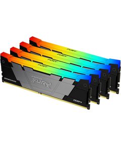 Купить Оперативная память Kingston Fury Renegade RGB Gaming 128Gb Kit 4x32Gb DDR4 3600MHz PC4-28800 CL18 DIMM 288-pin 1.35В dual rank с радиатором RTL [KF436C18RB2AK4/128], изображение 2 в компании Зеон