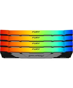 Купить Оперативная память Kingston Fury Renegade RGB Gaming 128Gb Kit 4x32Gb DDR4 3600MHz PC4-28800 CL18 DIMM 288-pin 1.35В dual rank с радиатором RTL [KF436C18RB2AK4/128], изображение 3 в компании Зеон