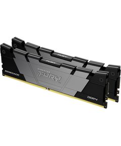 Купить Оперативная память Kingston Fury Renegade Black Gaming 16Gb Kit 2x8Gb DDR4 3600MHz PC4-28800 CL16 DIMM 288-pin 1.35В dual rank с радиатором RTL [KF436C16RB2K2/16], изображение 2 в компании Зеон