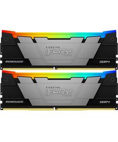 Купить Память Kingston Fury Renegade RGB Gaming 16Gb Kit 2x8Gb DDR4 3600MHz PC4-28800 CL16 DIMM 288-pin 1.35В kit dual rank с радиатором RTL [KF436C16RB2AK2/16] в компании Зеон