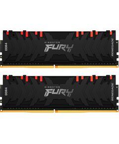 Купить Оперативная память Kingston Fury Renegade RGB Gaming 32Gb Kit 2x8Gb DDR4 4600МГц PC4-36800 CL19 DIMM 288-pin 1.5В kit dual rank с радиатором RTL [KF446C19RBAK2/16] в компании Зеон