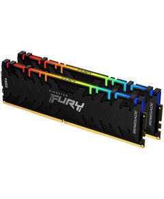 Купить Оперативная память Kingston Fury Renegade RGB Gaming 32Gb Kit 2x8Gb DDR4 4600МГц PC4-36800 CL19 DIMM 288-pin 1.5В kit dual rank с радиатором RTL [KF446C19RBAK2/16], изображение 2 в компании Зеон