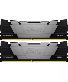 Купить Оперативная память Kingston Fury Renegade Black Gaming 16Gb Kit 2x8Gb DDR4 4266MHz PC4-34100 CL19 DIMM 288-pin 1.4В single rank с радиатором RTL [KF442C19RB2K2/16] в компании Зеон