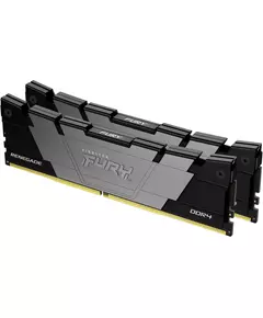 Купить Оперативная память Kingston Fury Renegade Black Gaming 16Gb Kit 2x8Gb DDR4 4266MHz PC4-34100 CL19 DIMM 288-pin 1.4В single rank с радиатором RTL [KF442C19RB2K2/16], изображение 3 в компании Зеон