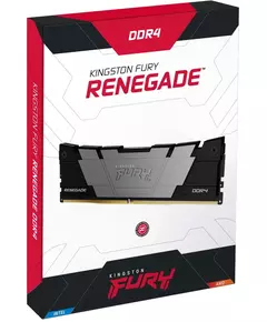 Купить Оперативная память Kingston Fury Renegade Black Gaming 16Gb Kit 2x8Gb DDR4 4266MHz PC4-34100 CL19 DIMM 288-pin 1.4В single rank с радиатором RTL [KF442C19RB2K2/16], изображение 2 в компании Зеон