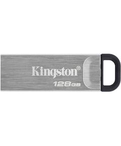 Купить Флеш-диск Kingston DataTraveler Kyson 128Gb USB3.2 серебристый/черный [DTKN/128GB] в компании Зеон