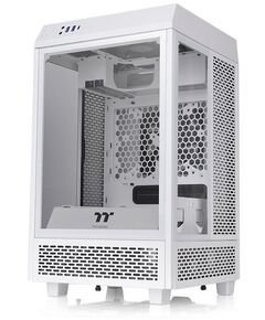 Купить Корпус Thermaltake The Tower 100 белый без БП miniITX 1x120mm 3x140mm 2xUSB3.0 audio bott PSU [CA-1R3-00S6WN-00], изображение 3 в компании Зеон