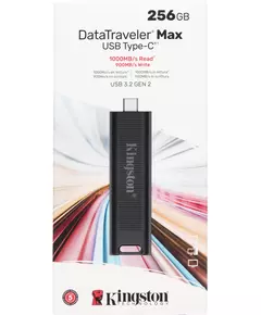 Купить Флеш-диск Kingston DataTraveler 256Gb Type-C Max USB3.2 черный [DTMAX/256GB], изображение 6 в компании Зеон