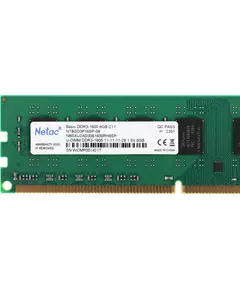 Купить Оперативная память Netac Basic 8Gb DDR3 1600MHz PC3-12800 CL11 DIMM 240-pin 1.5В dual rank RTL [NTBSD3P16SP-08], изображение 4 в компании Зеон