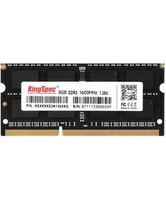 Купить Память KingSpec 8Gb DDR3L 1600MHz PC3L-12800 CL11 SO-DIMM 204-pin 1.35В single rank RTL [KS1600D3N13508G], изображение 2 в компании Зеон