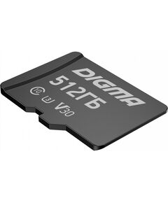 Купить Карта памяти microSDXC Digma 512Gb CARD30 V30 + адаптер [DGFCA512A03] в компании Зеон