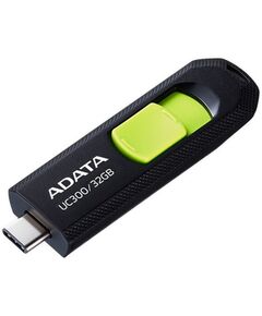 Купить Флеш-диск AData 32Gb UC300 Type-C USB3.2 черный/зеленый [ACHO-UC300-32G-RBK/GN] в компании Зеон