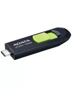 Купить Флеш-диск AData 128Gb UC300 Type-C USB3.2 черный/зеленый [ACHO-UC300-128G-RBK/GN], изображение 2 в компании Зеон